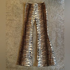 5 Besties Animal Print Flare Pants